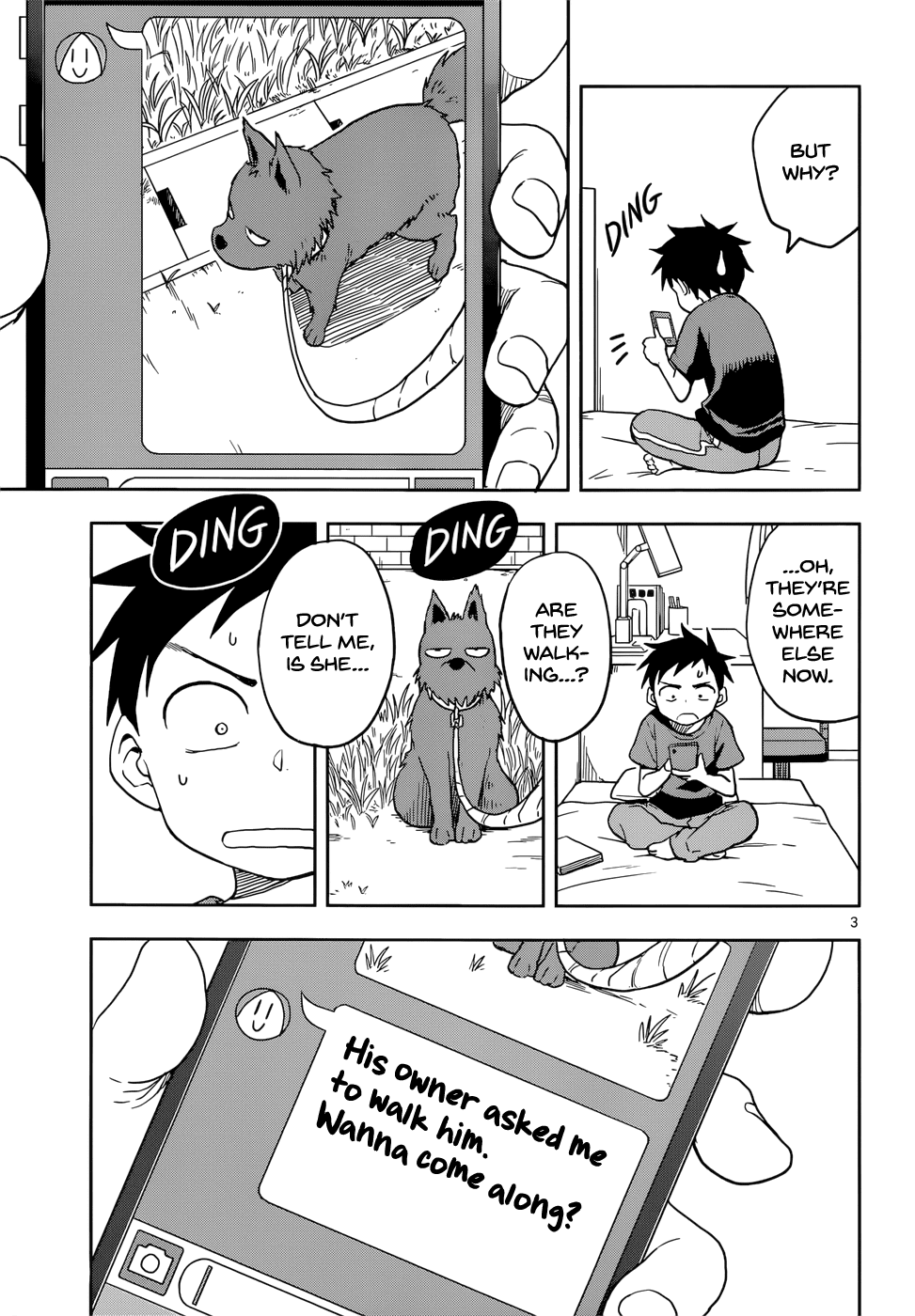 Karakai Jouzu no Takagi-san Chapter 111 page 3 - Chapter 111: Dog Walk