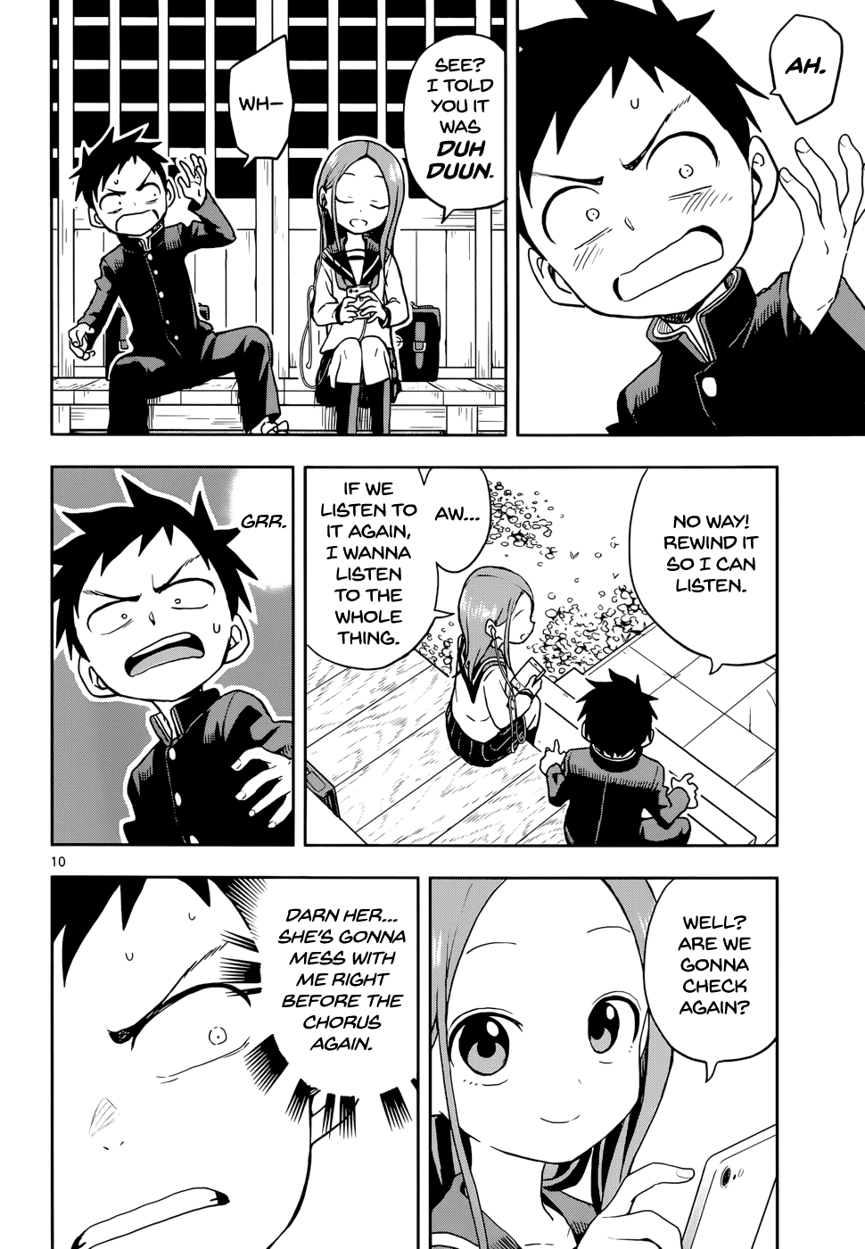 Karakai Jouzu no Takagi-san Chapter 113 page 11 - Chapter 113: Chorus