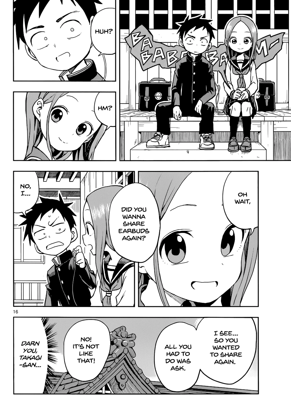 Karakai Jouzu no Takagi-san Chapter 113 page 17 - Chapter 113: Chorus