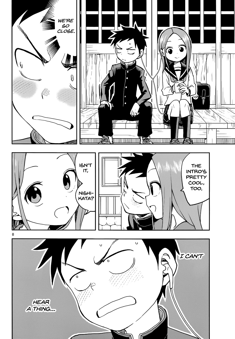 Karakai Jouzu no Takagi-san Chapter 113 page 9 - Chapter 113: Chorus