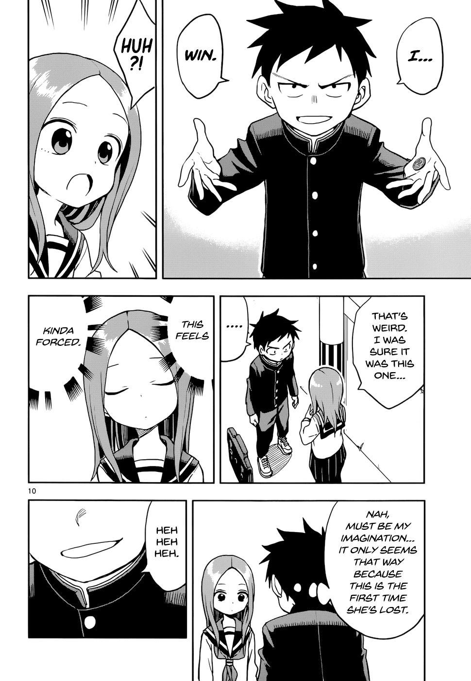 Karakai Jouzu no Takagi-san Chapter 114 page 10 - Chapter 114: Type