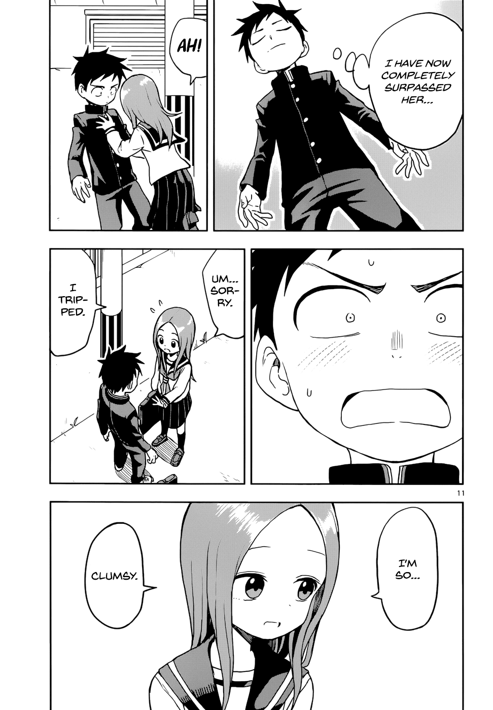 Karakai Jouzu no Takagi-san Chapter 114 page 11 - Chapter 114: Type