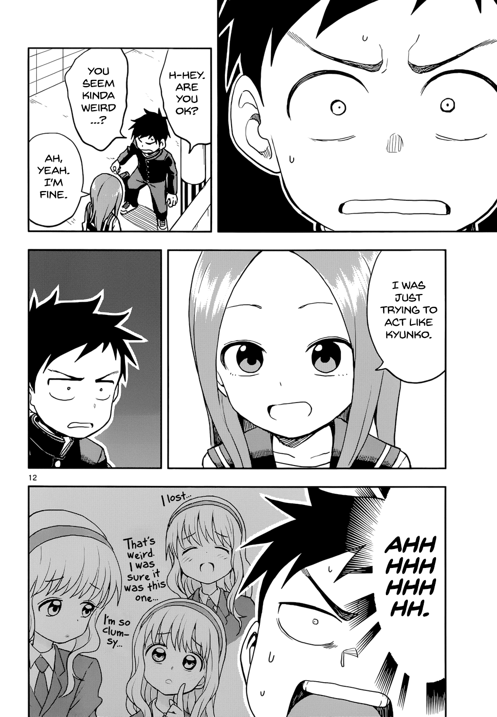 Karakai Jouzu no Takagi-san Chapter 114 page 12 - Chapter 114: Type