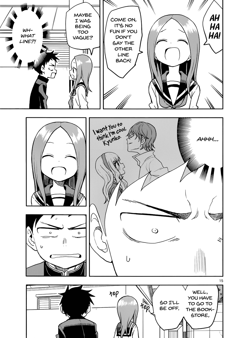 Karakai Jouzu no Takagi-san Chapter 114 page 15 - Chapter 114: Type