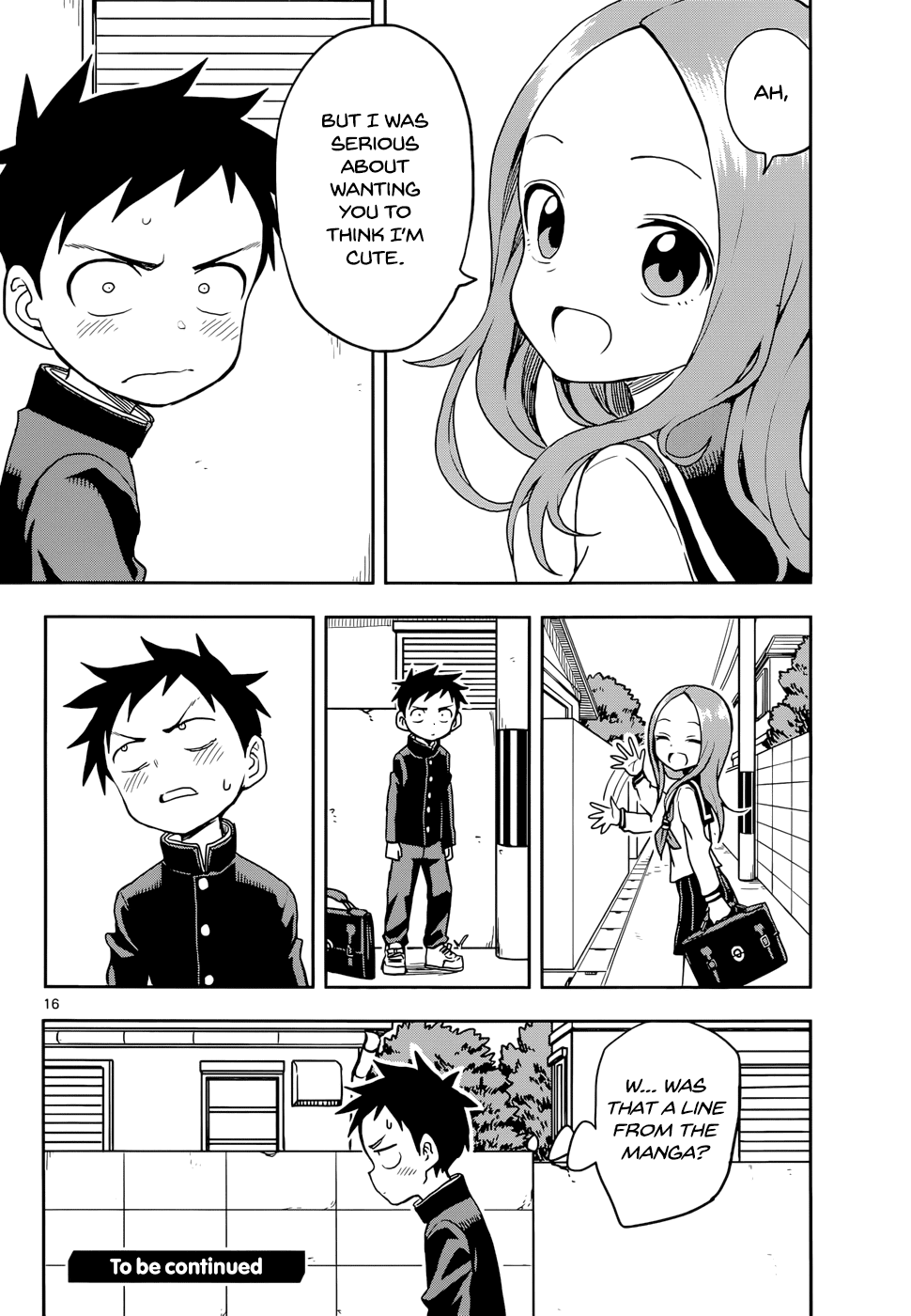 Karakai Jouzu no Takagi-san Chapter 114 page 16 - Chapter 114: Type
