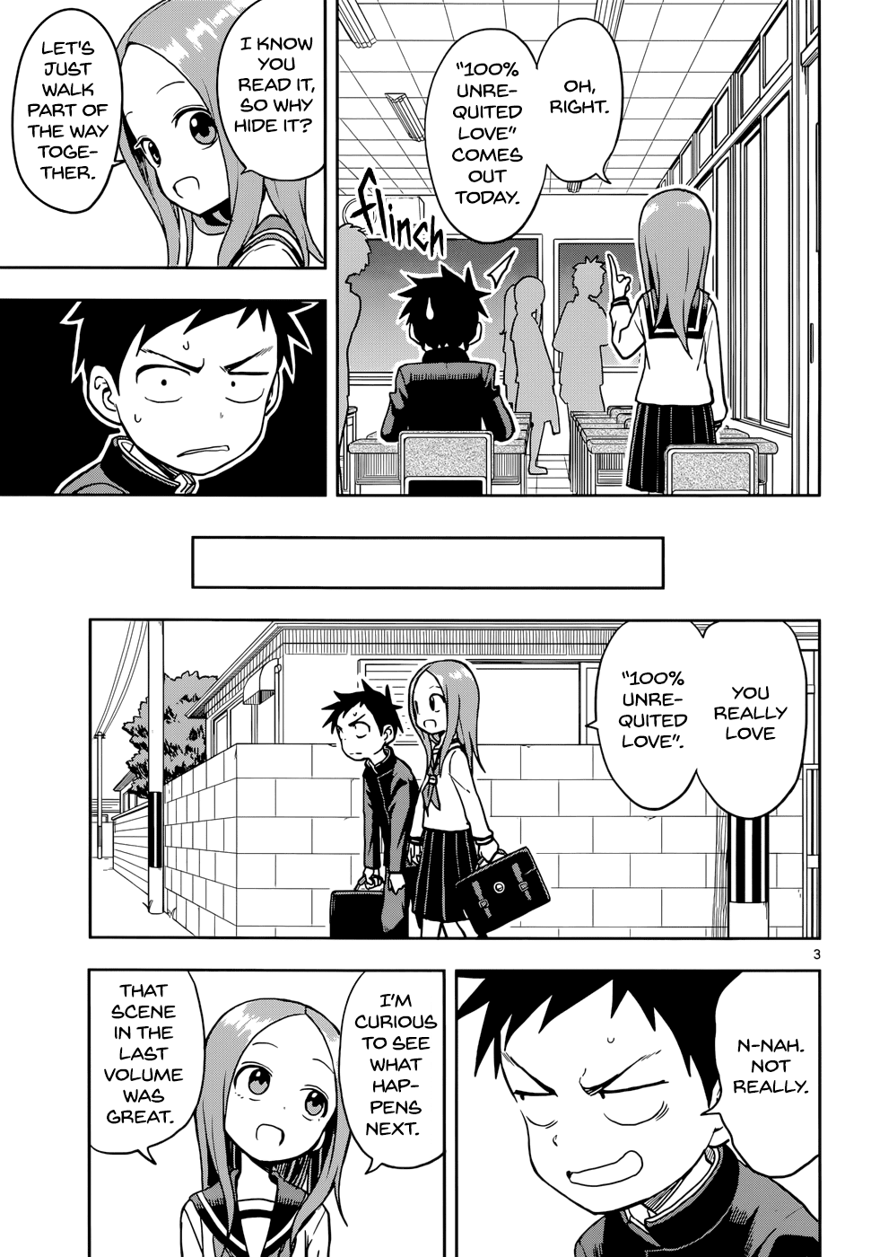 Karakai Jouzu no Takagi-san Chapter 114 page 3 - Chapter 114: Type
