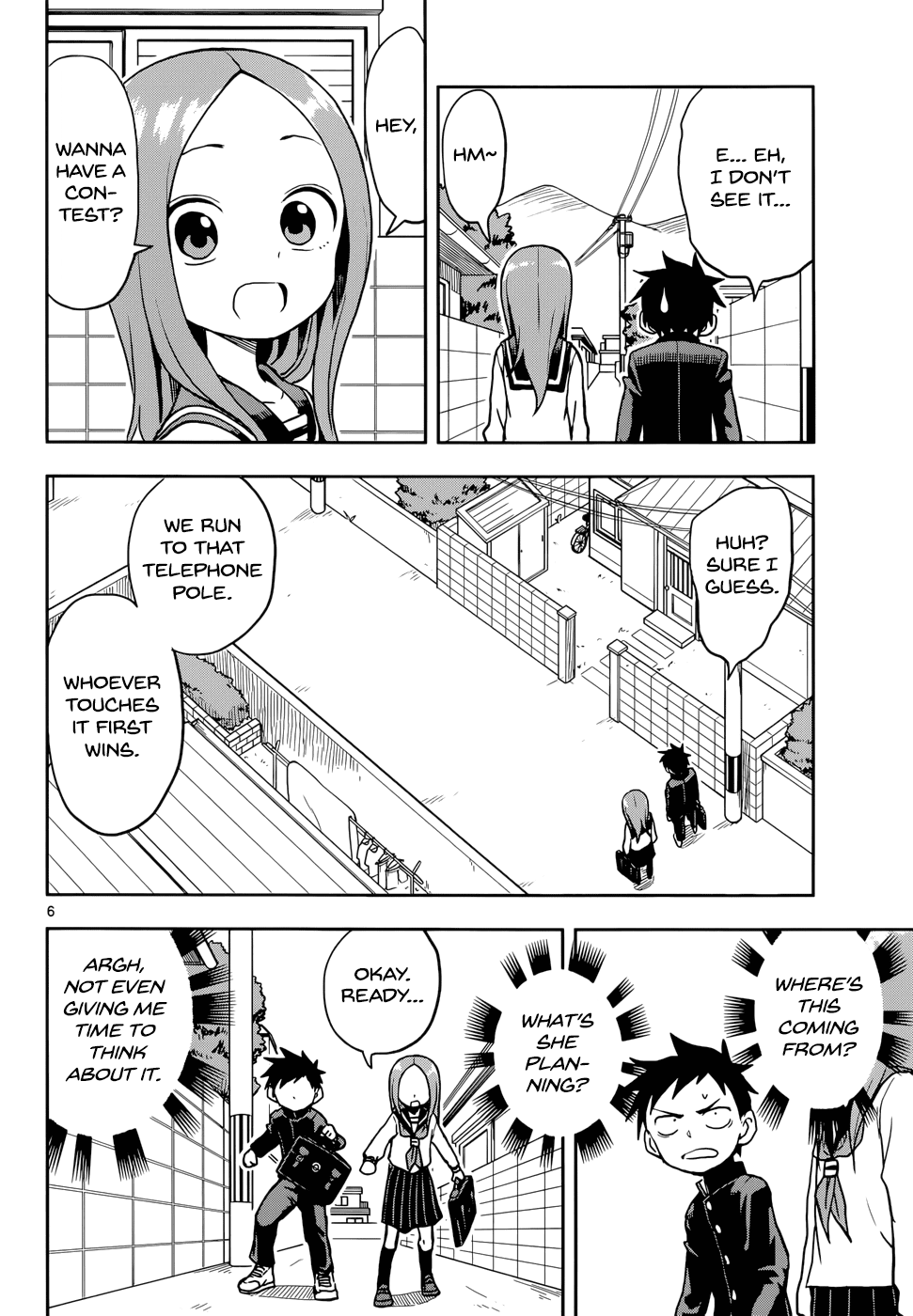 Karakai Jouzu no Takagi-san Chapter 114 page 6 - Chapter 114: Type