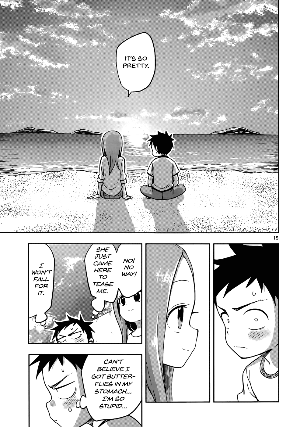 Karakai Jouzu no Takagi-san Chapter 115 page 15 - Chapter 115: Sunset