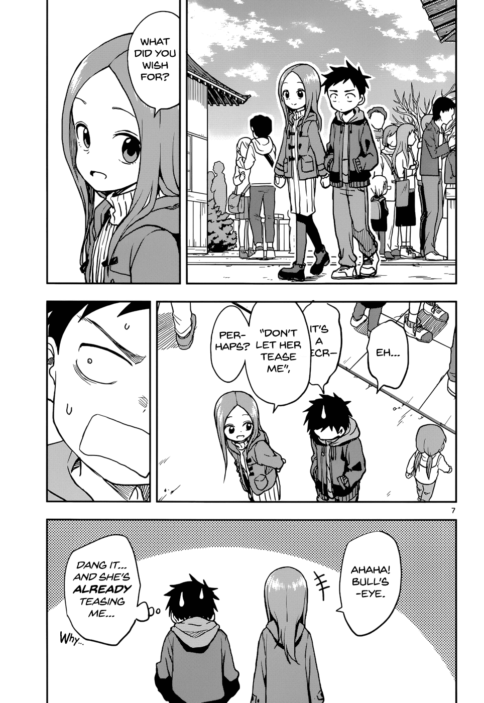 Karakai Jouzu no Takagi-san Chapter 116 page 10 - Chapter 116: Hatsumode