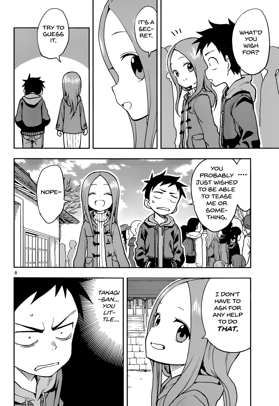 Karakai Jouzu no Takagi-san Chapter 116 page 11 - Chapter 116: Hatsumode
