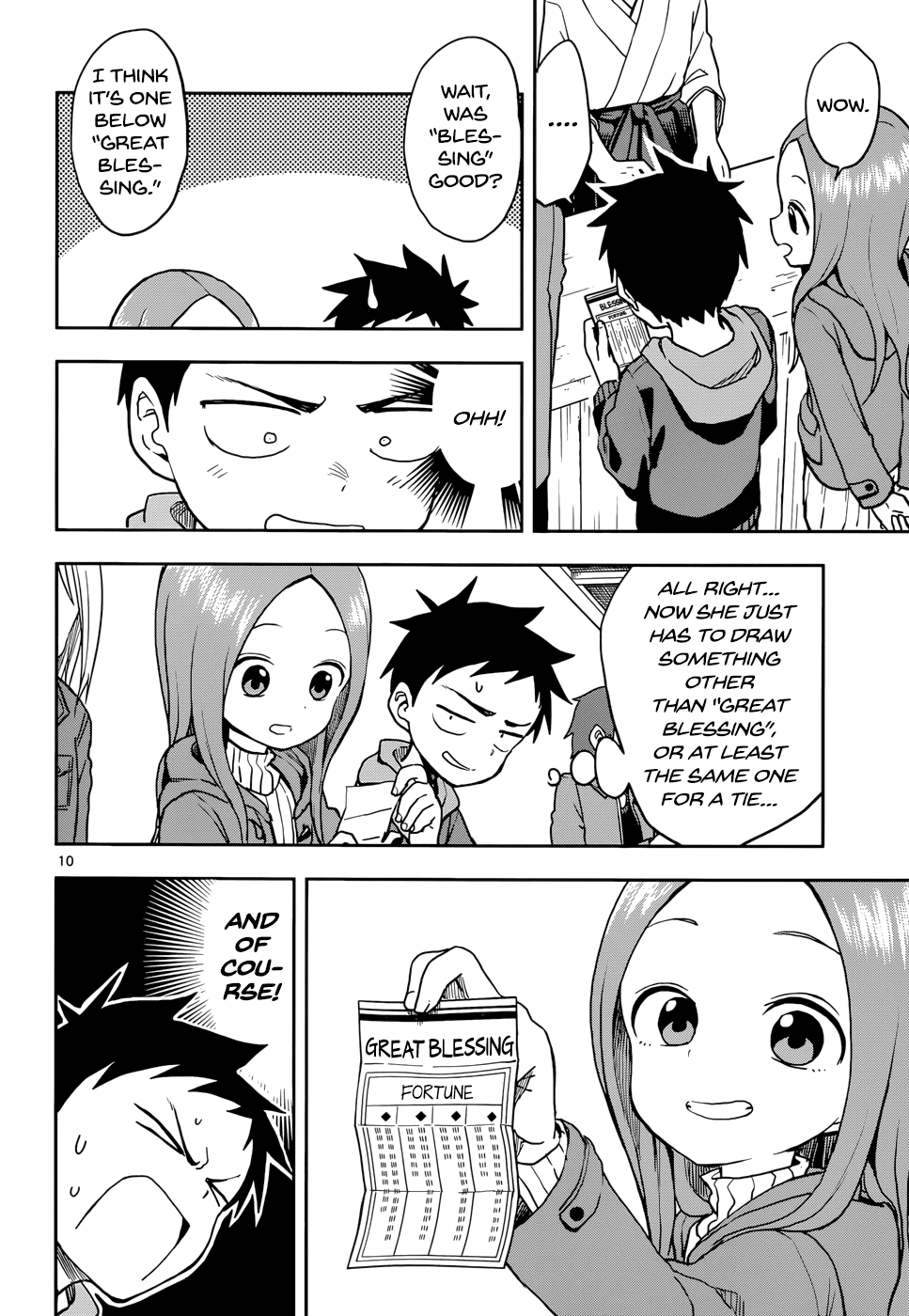 Karakai Jouzu no Takagi-san Chapter 116 page 13 - Chapter 116: Hatsumode
