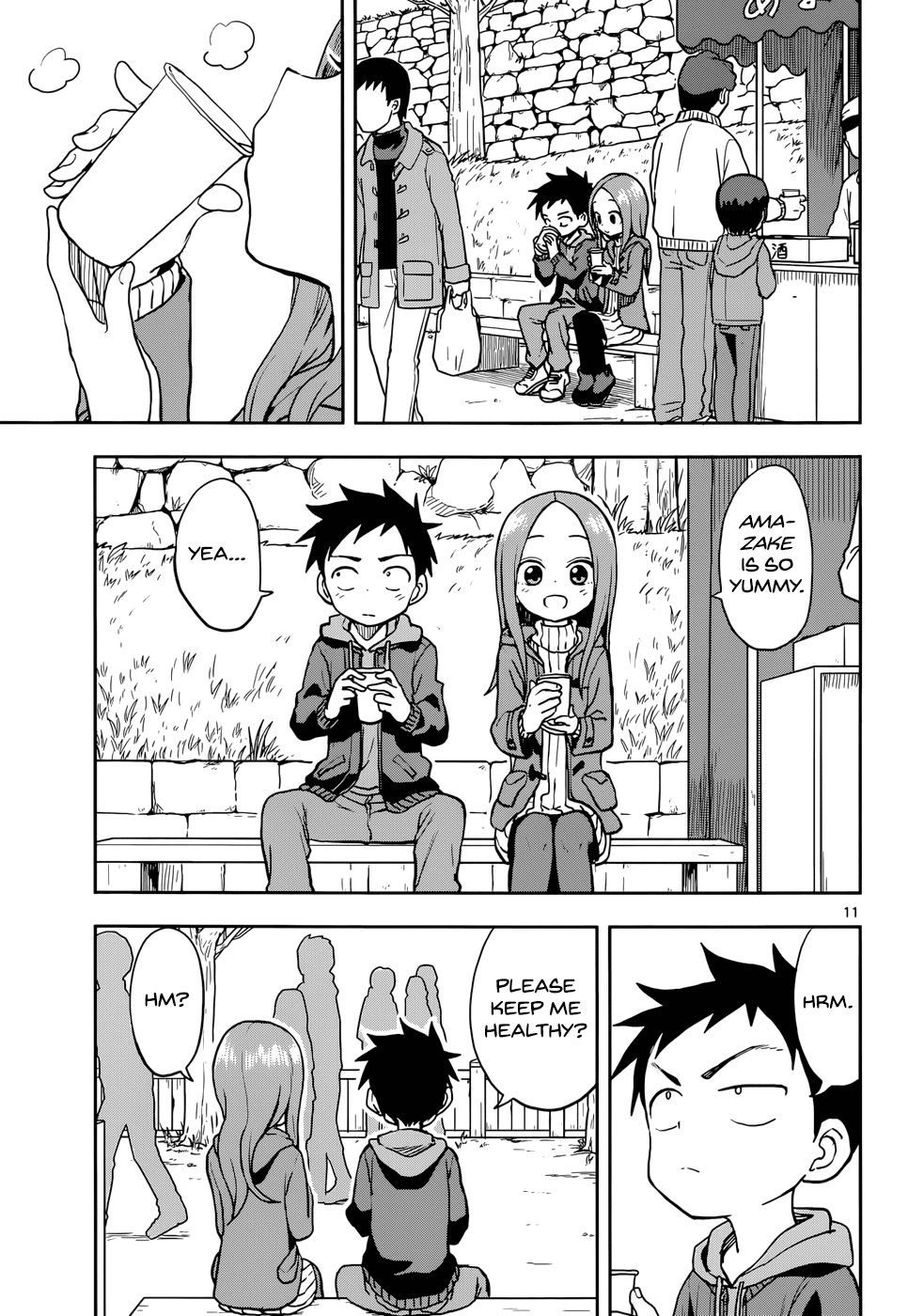 Karakai Jouzu no Takagi-san Chapter 116 page 14 - Chapter 116: Hatsumode