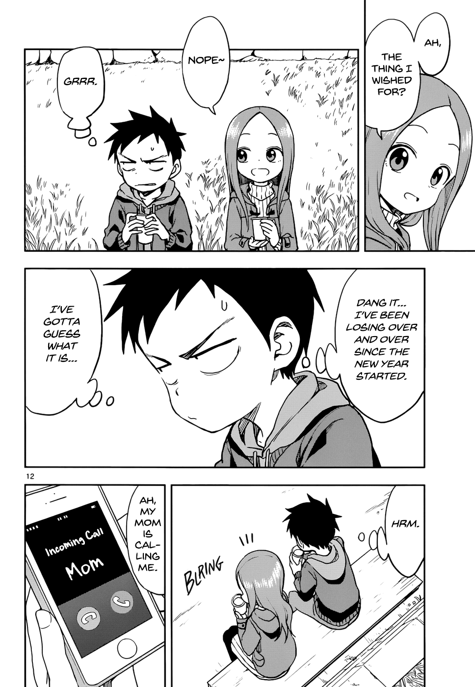 Karakai Jouzu no Takagi-san Chapter 116 page 15 - Chapter 116: Hatsumode