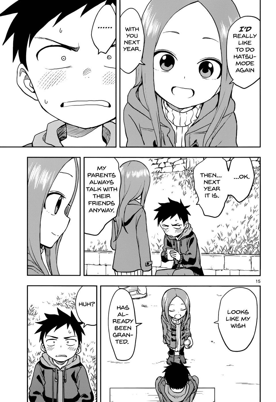 Karakai Jouzu no Takagi-san Chapter 116 page 18 - Chapter 116: Hatsumode