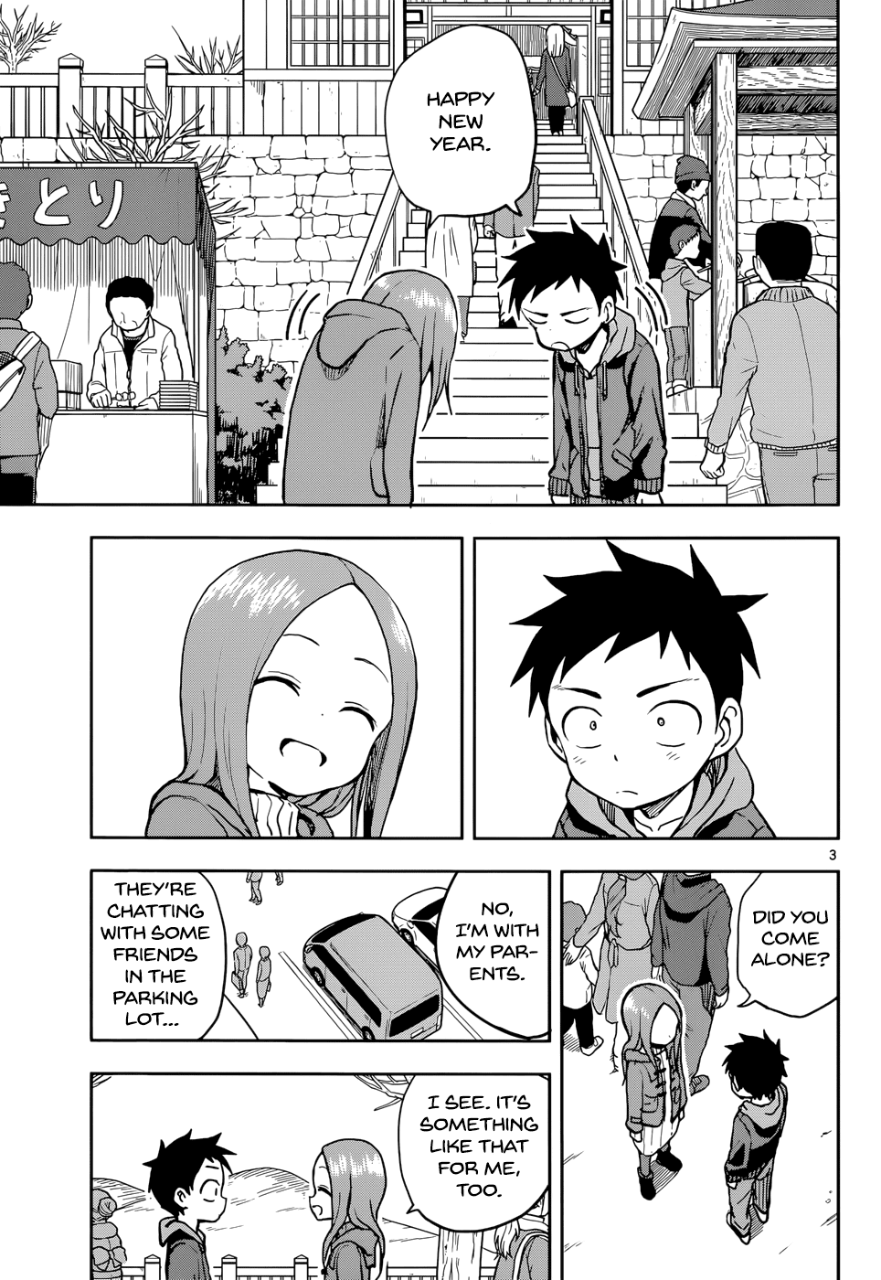 Karakai Jouzu no Takagi-san Chapter 116 page 6 - Chapter 116: Hatsumode