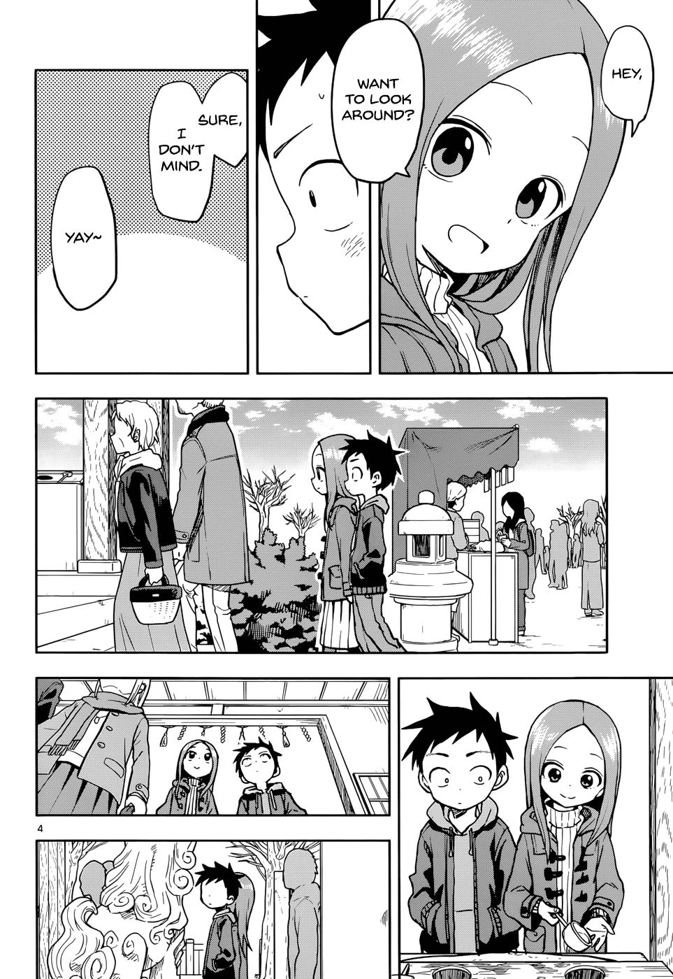 Karakai Jouzu no Takagi-san Chapter 116 page 7 - Chapter 116: Hatsumode