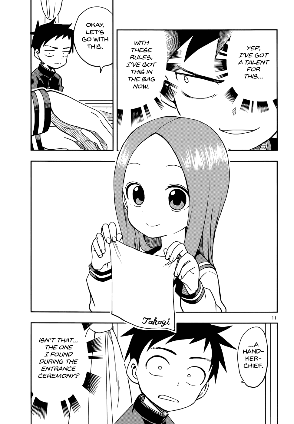 Karakai Jouzu no Takagi-san Chapter 117 page 11 - Chapter 117: Price Guessing Game