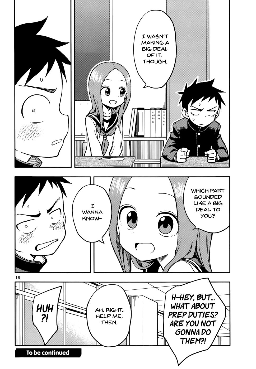 Karakai Jouzu no Takagi-san Chapter 117 page 16 - Chapter 117: Price Guessing Game