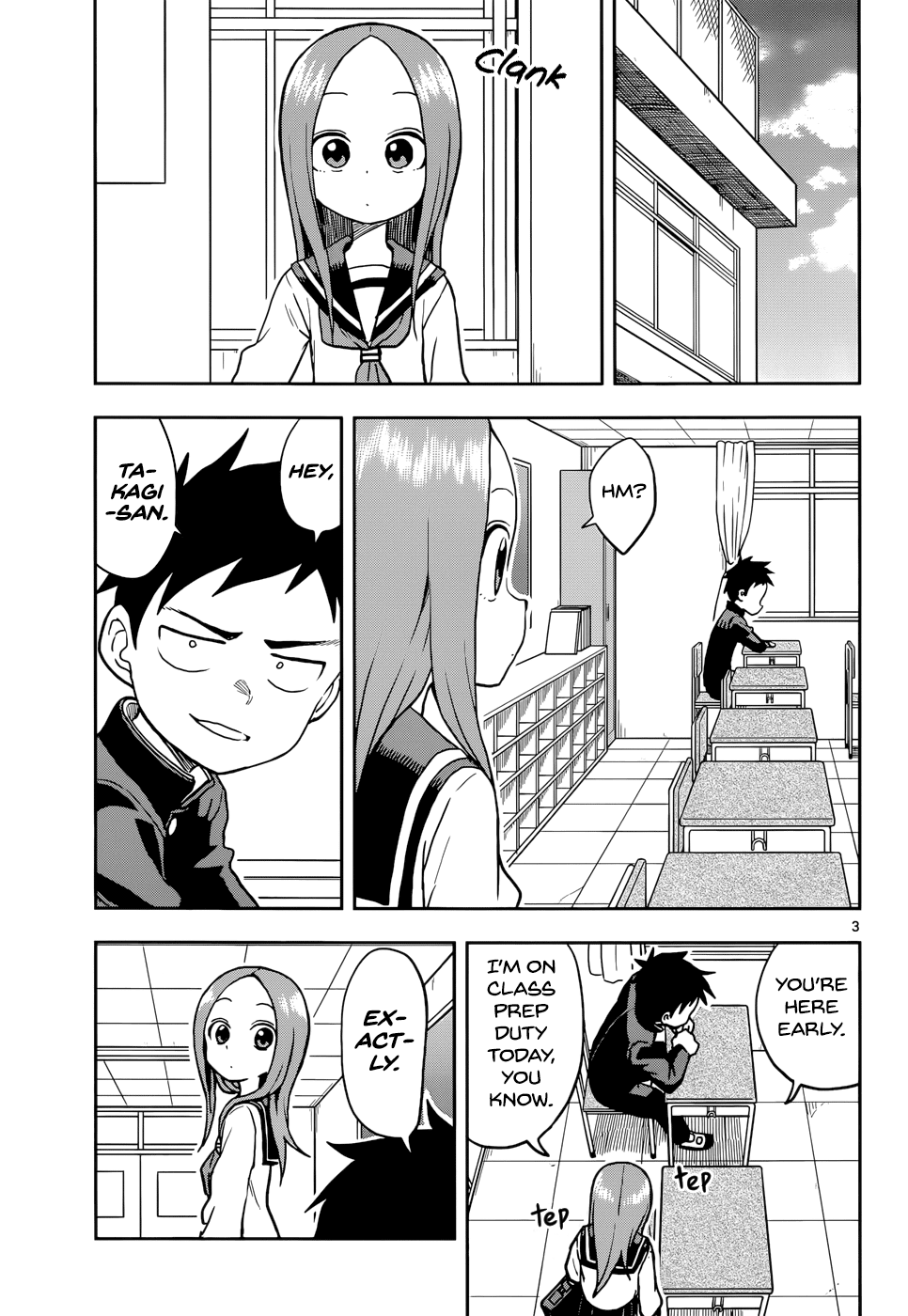 Karakai Jouzu no Takagi-san Chapter 117 page 3 - Chapter 117: Price Guessing Game