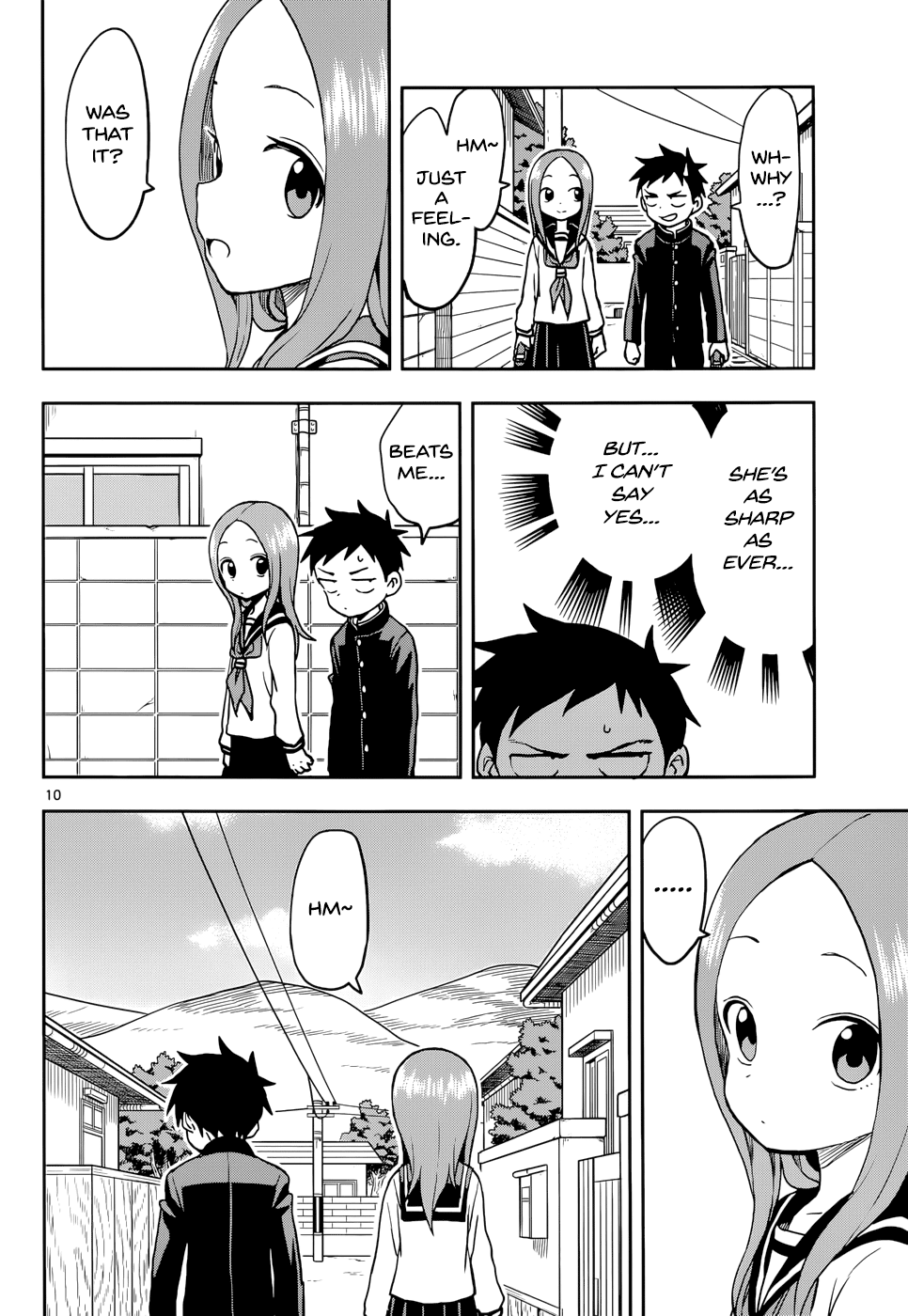 Karakai Jouzu no Takagi-san Chapter 118 page 10 - Chapter 118: Advice