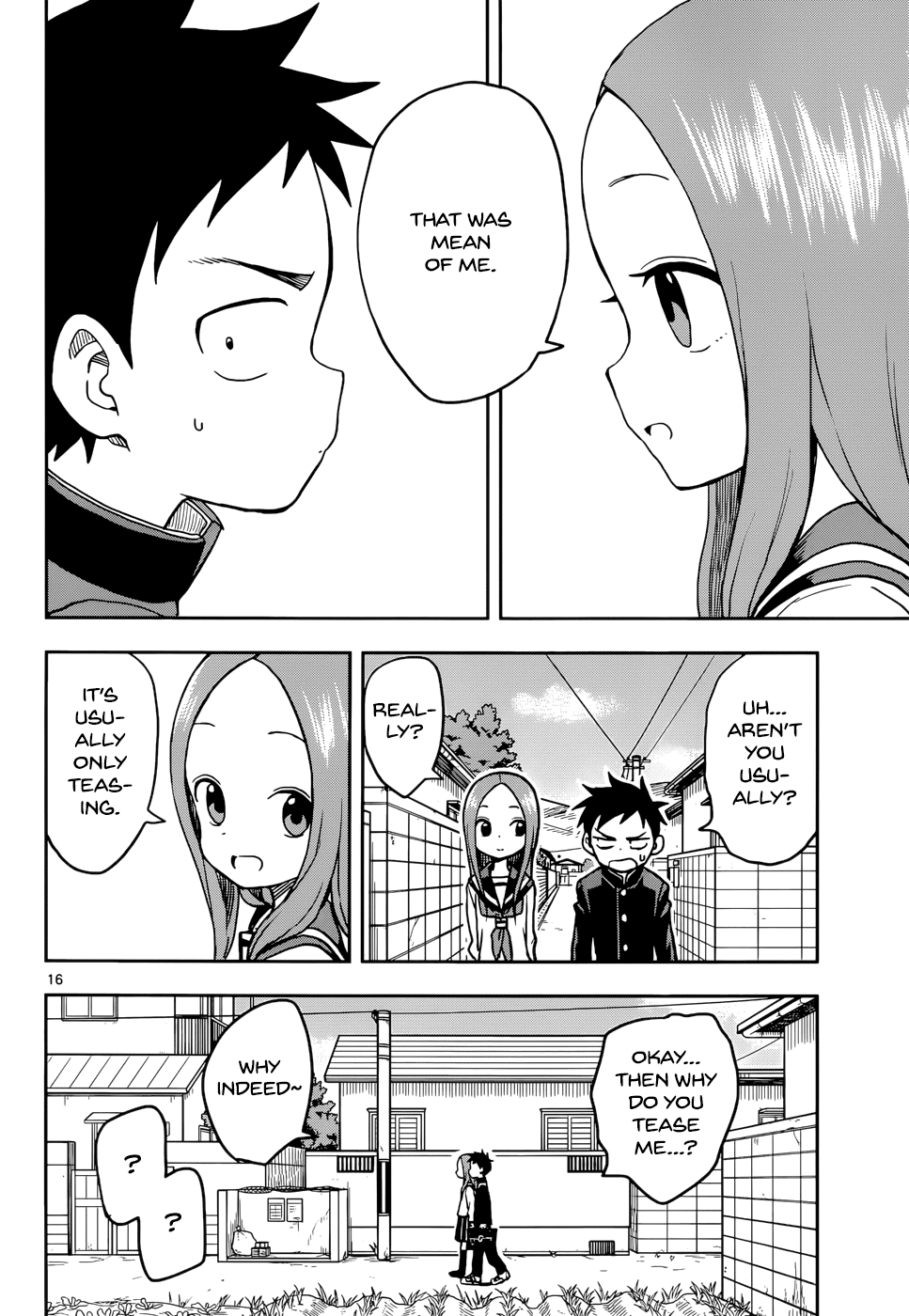 Karakai Jouzu no Takagi-san Chapter 118 page 16 - Chapter 118: Advice