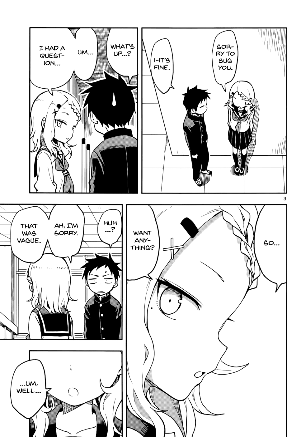 Karakai Jouzu no Takagi-san Chapter 118 page 3 - Chapter 118: Advice
