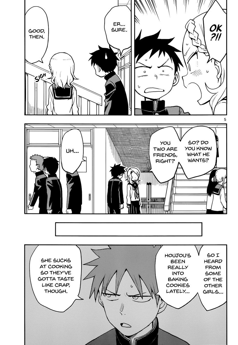 Karakai Jouzu no Takagi-san Chapter 118 page 5 - Chapter 118: Advice