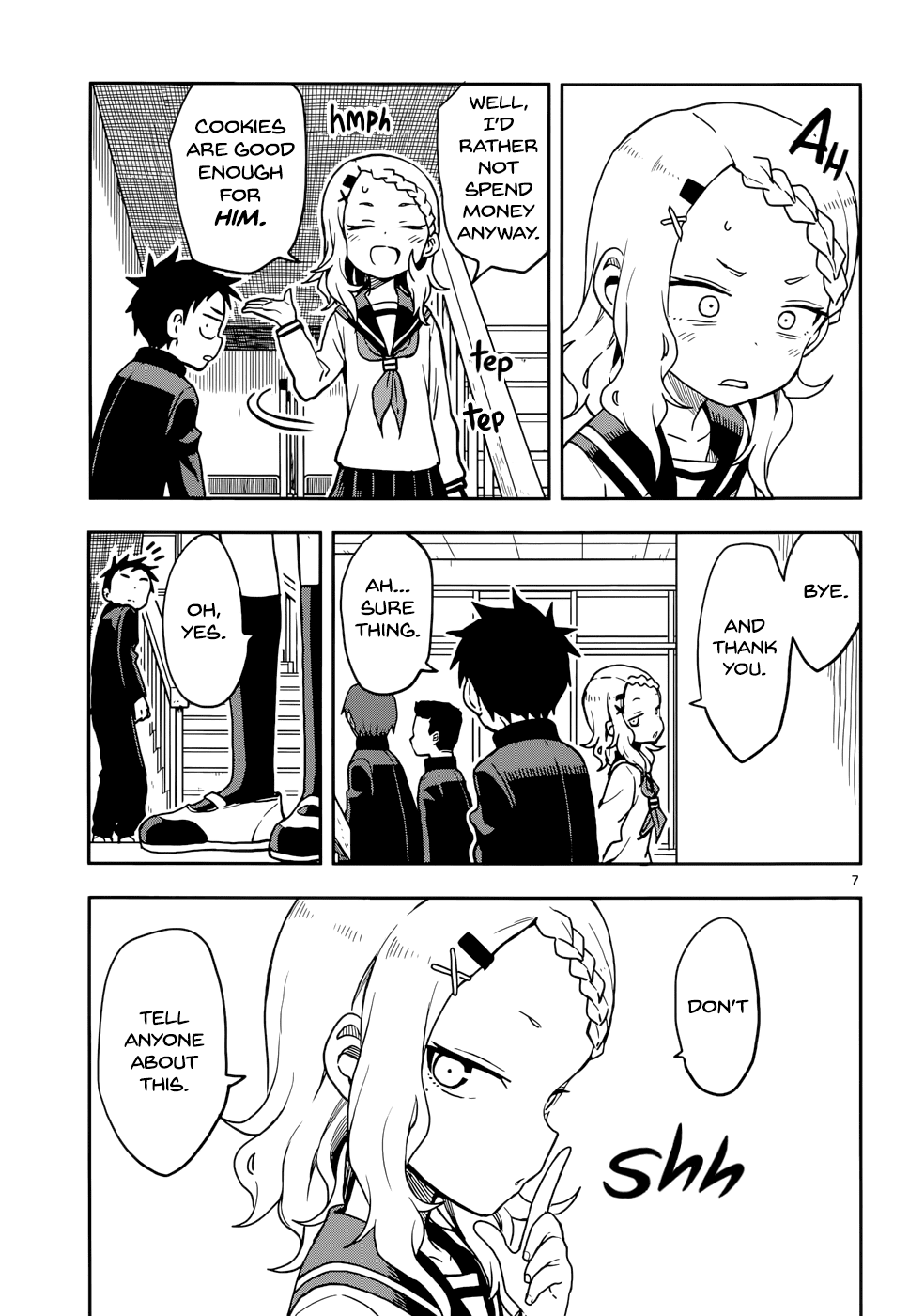 Karakai Jouzu no Takagi-san Chapter 118 page 7 - Chapter 118: Advice