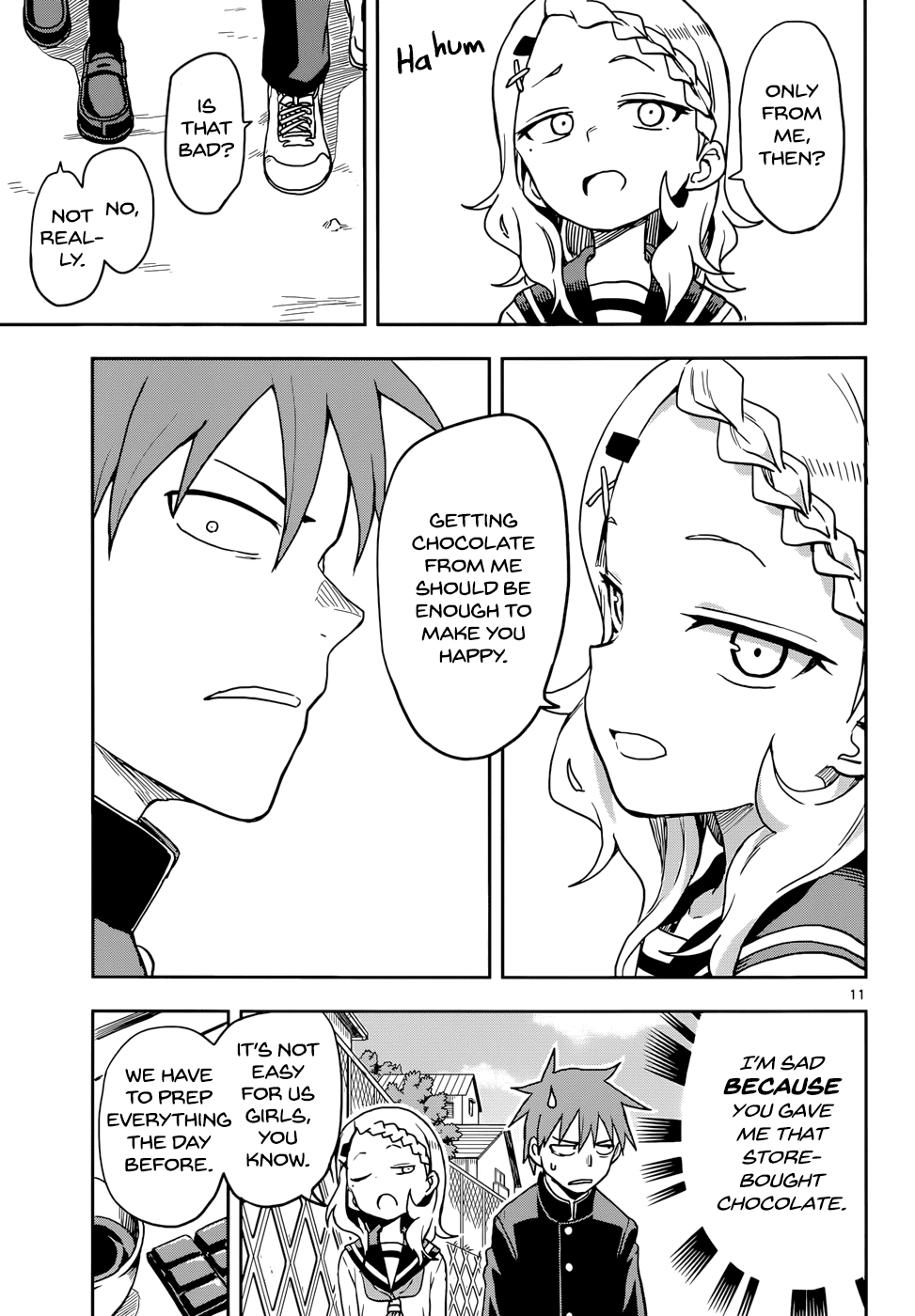 Karakai Jouzu no Takagi-san Chapter 119 page 11 - Chapter 119: Chocolate
