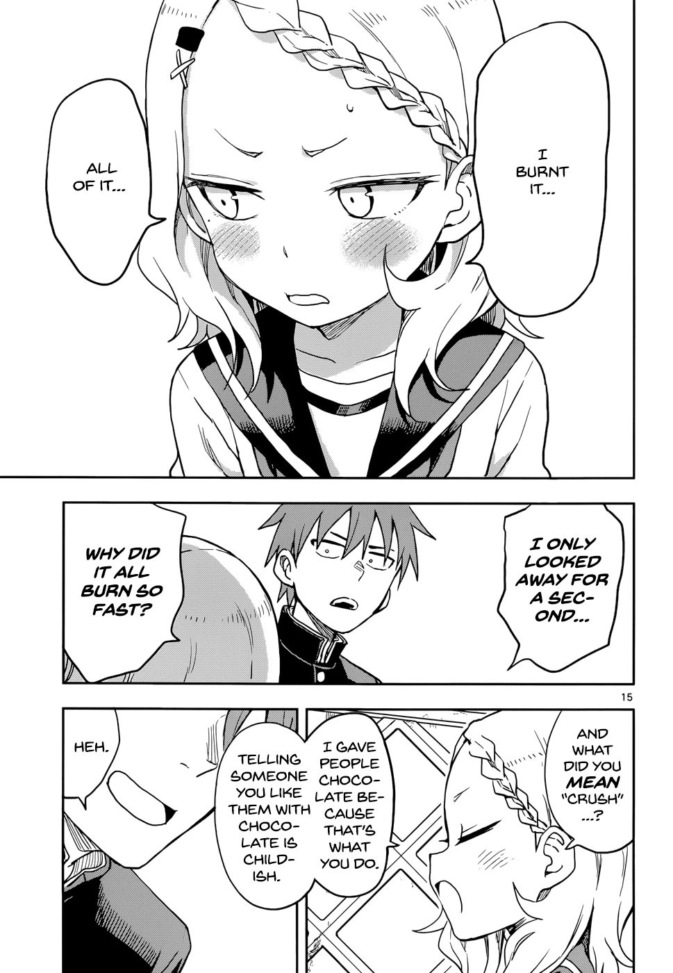 Karakai Jouzu no Takagi-san Chapter 119 page 15 - Chapter 119: Chocolate