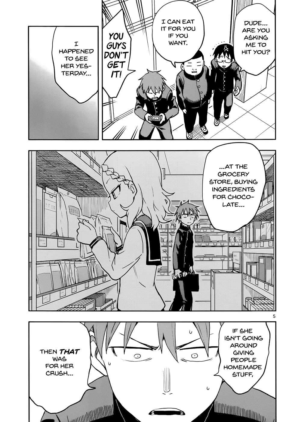Karakai Jouzu no Takagi-san Chapter 119 page 5 - Chapter 119: Chocolate