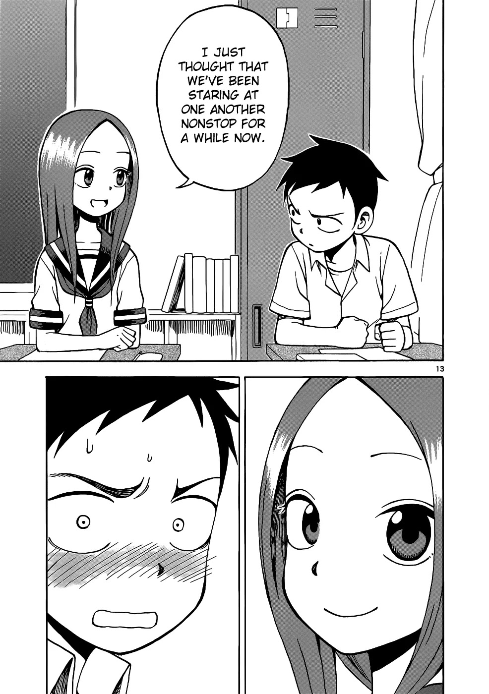 Karakai Jouzu no Takagi-san Chapter 12 page 14 - Chapter 12: Test Results