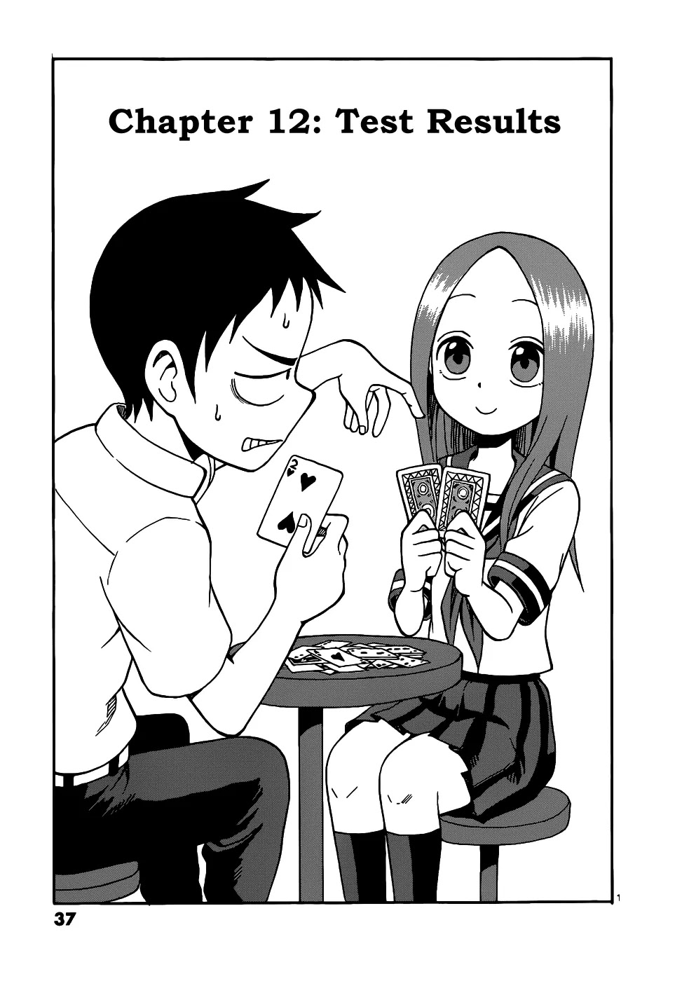 Karakai Jouzu no Takagi-san Chapter 12 page 2 - Chapter 12: Test Results