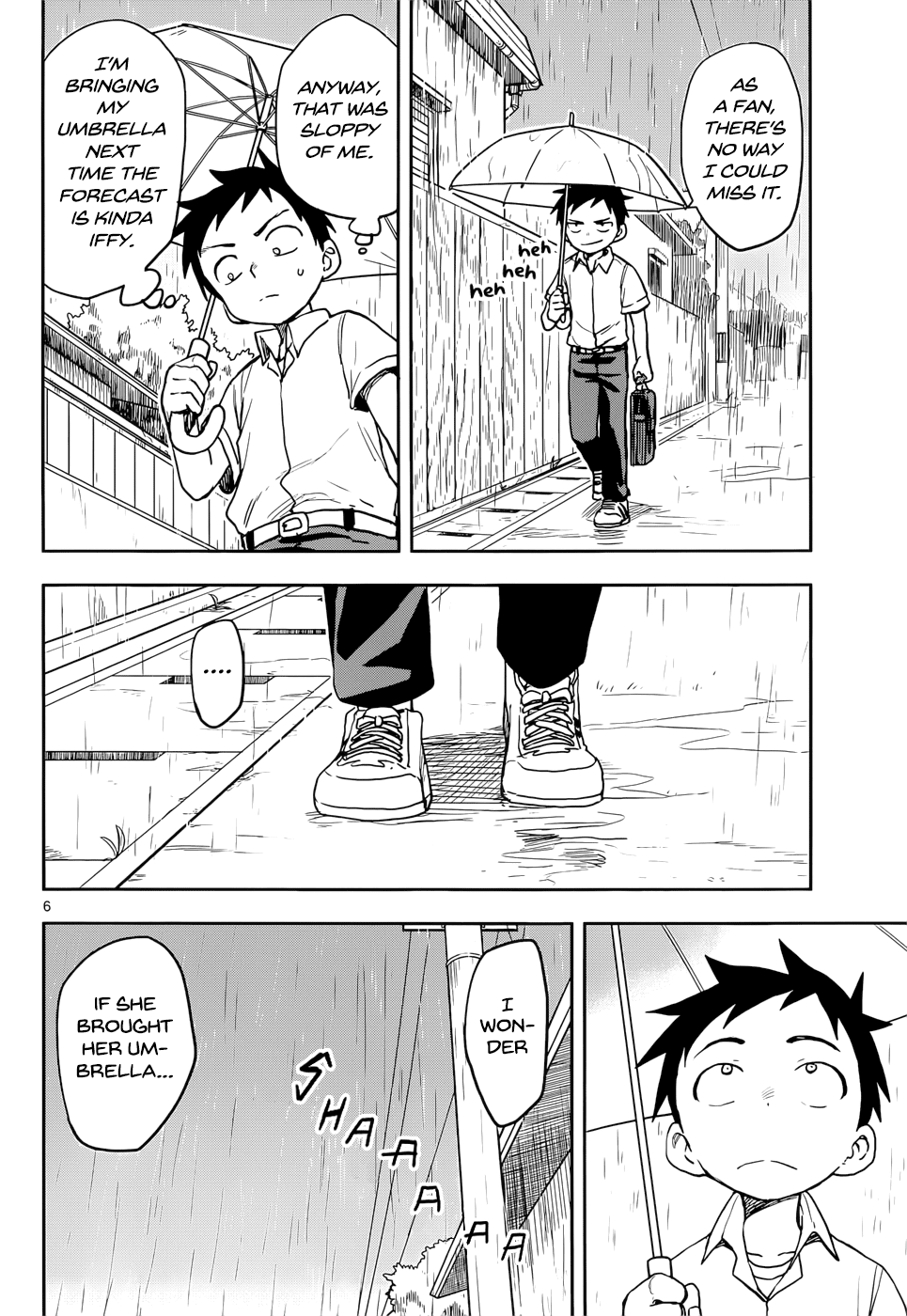 Karakai Jouzu no Takagi-san Chapter 120 page 6 - Chapter 120: Rain