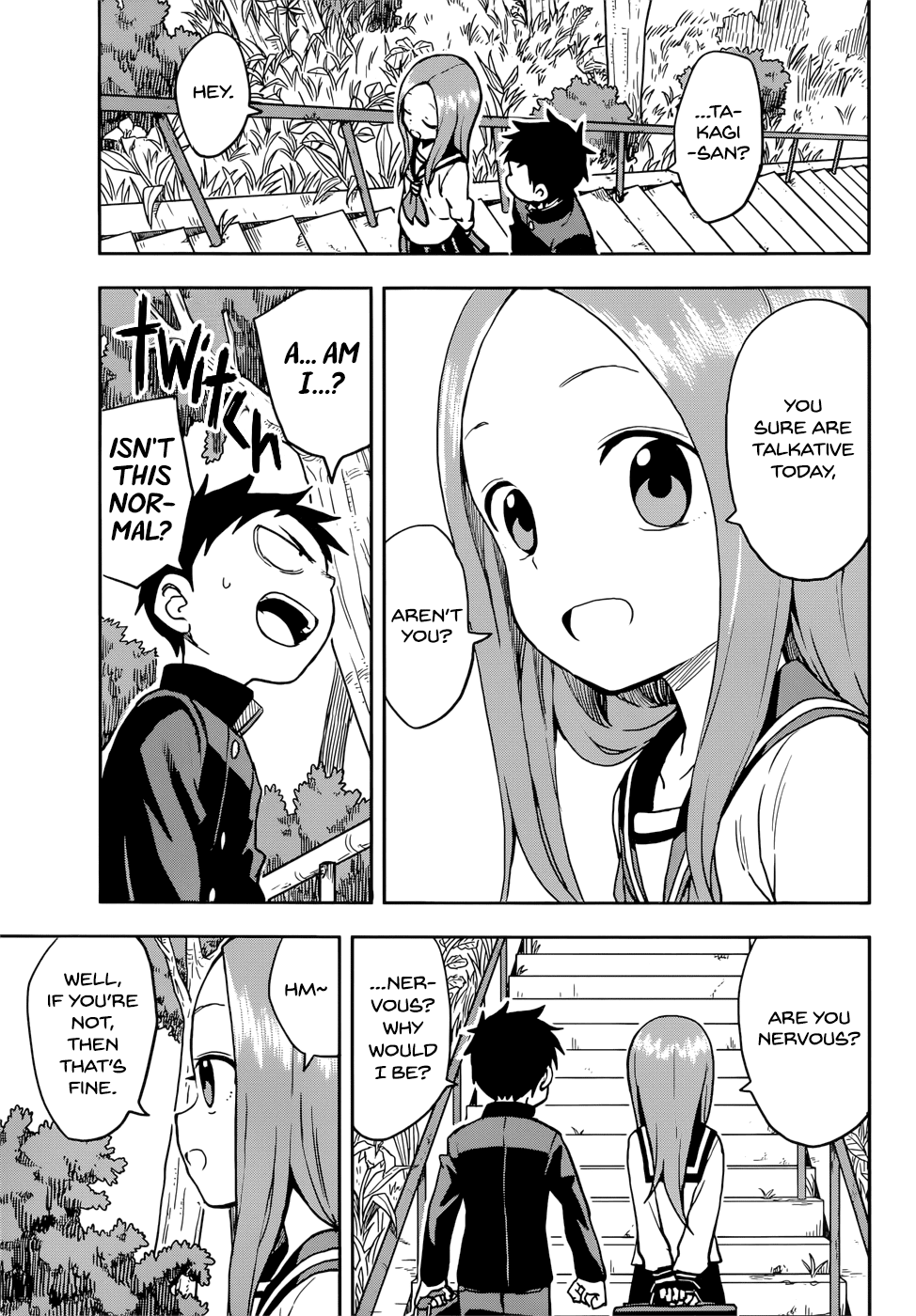 Karakai Jouzu no Takagi-san Chapter 122 page 6 - Chapter 122: Detour (Part 1)