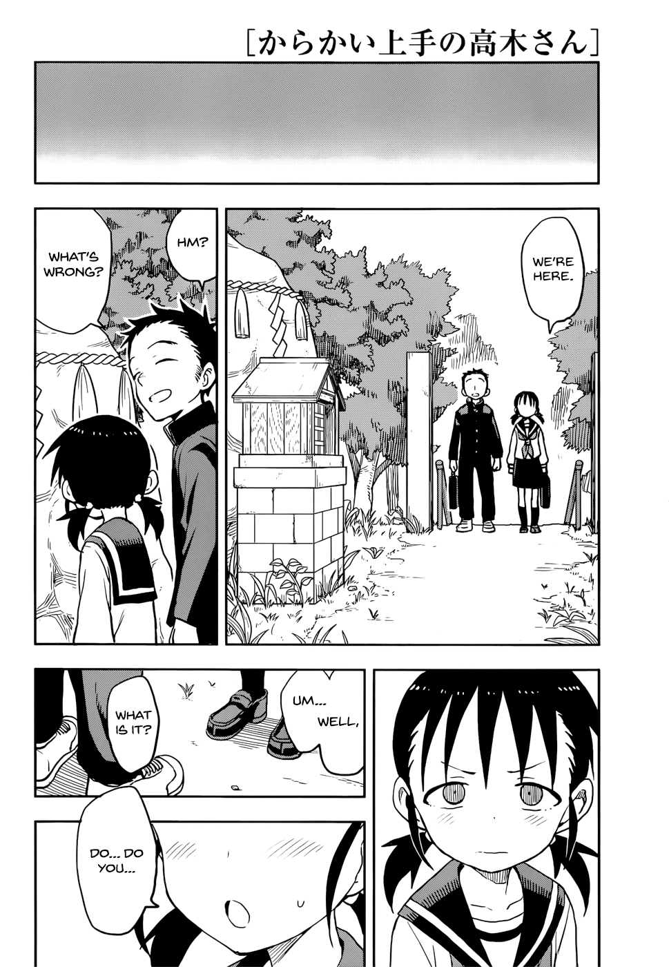 Karakai Jouzu no Takagi-san Chapter 124 page 4 - Chapter 124: Detour (Part 3)