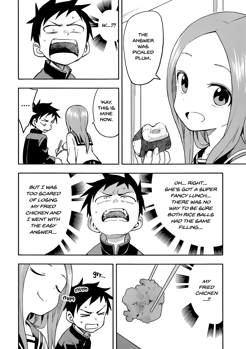 Karakai Jouzu no Takagi-san Chapter 125 page 12 - Chapter 125: Bento
