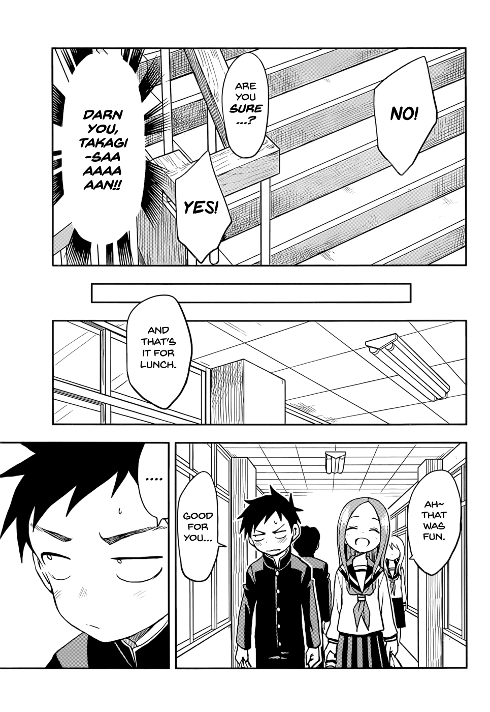 Karakai Jouzu no Takagi-san Chapter 125 page 17 - Chapter 125: Bento