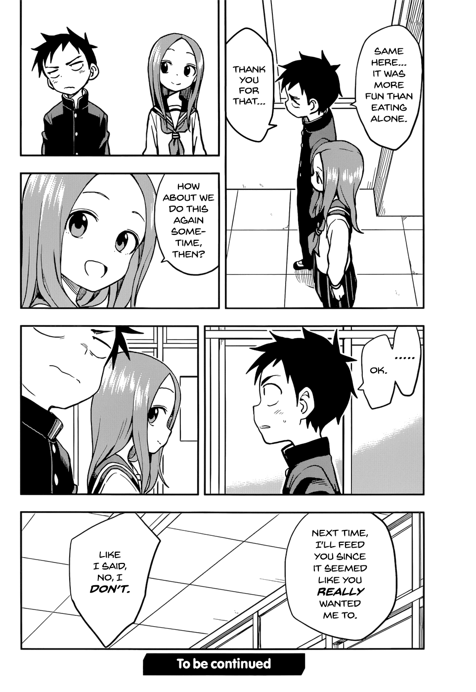 Karakai Jouzu no Takagi-san Chapter 125 page 18 - Chapter 125: Bento