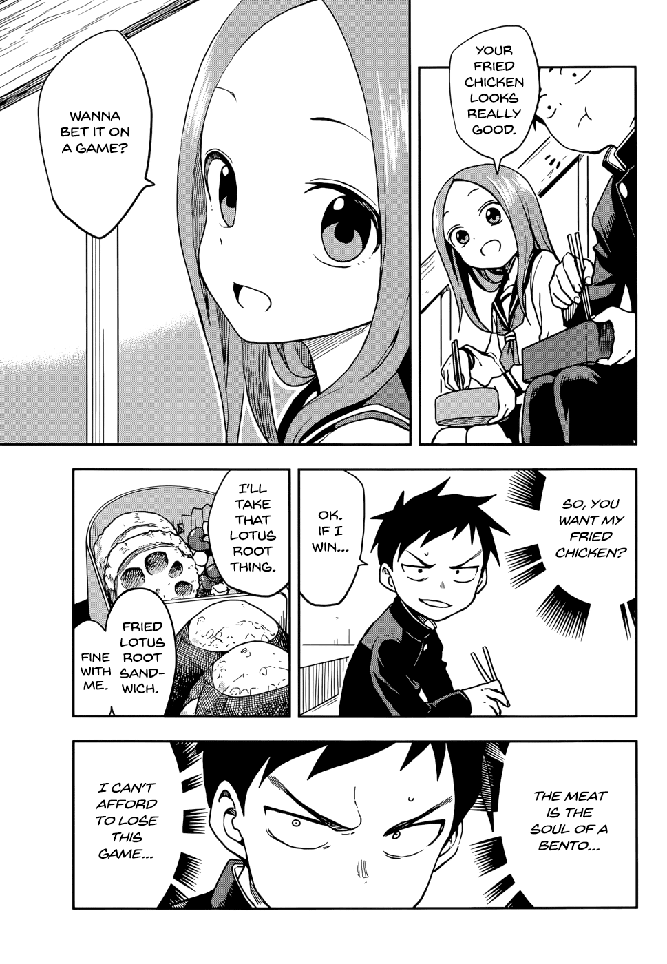 Karakai Jouzu no Takagi-san Chapter 125 page 9 - Chapter 125: Bento