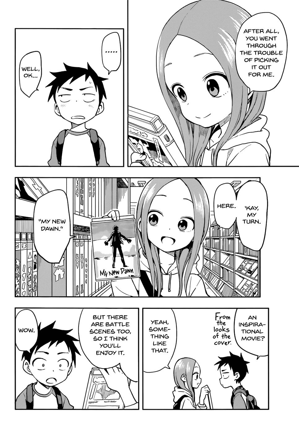 Karakai Jouzu no Takagi-san Chapter 126 page 11 - Chapter 126: DVD Rental