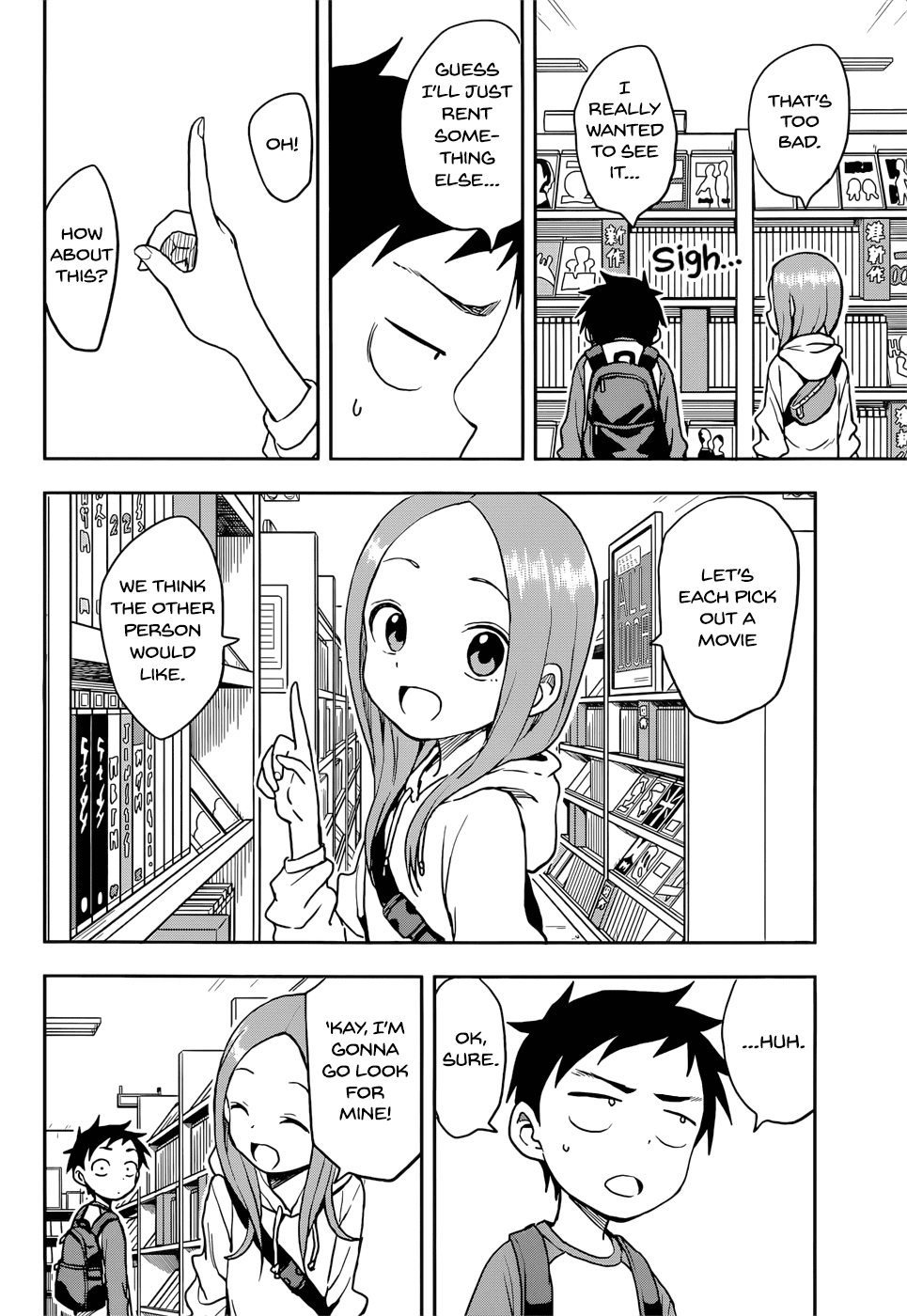 Karakai Jouzu no Takagi-san Chapter 126 page 5 - Chapter 126: DVD Rental