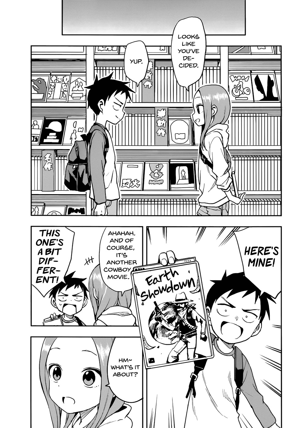 Karakai Jouzu no Takagi-san Chapter 126 page 8 - Chapter 126: DVD Rental