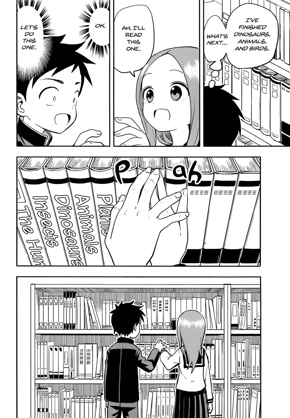 Karakai Jouzu no Takagi-san Chapter 127 page 4 - Chapter 127: Reflexes