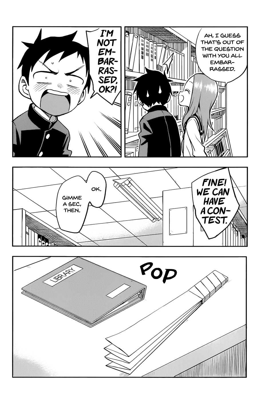Karakai Jouzu no Takagi-san Chapter 127 page 8 - Chapter 127: Reflexes