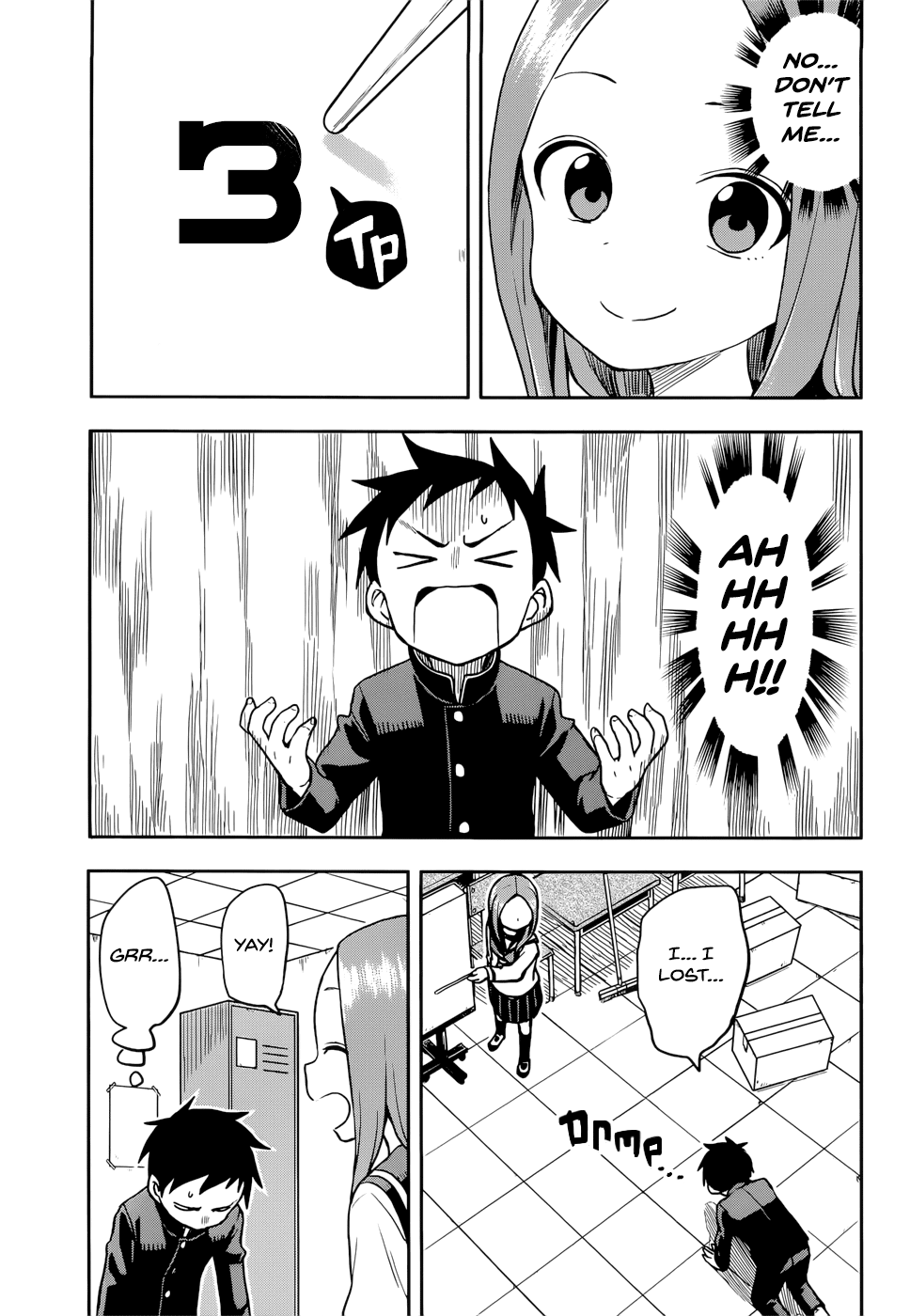 Karakai Jouzu no Takagi-san Chapter 128 page 11 - Chapter 128: Vision Contest