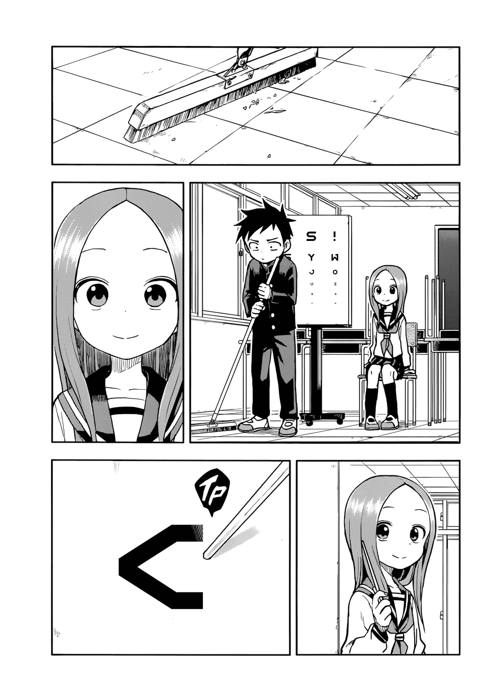 Karakai Jouzu no Takagi-san Chapter 128 page 15 - Chapter 128: Vision Contest