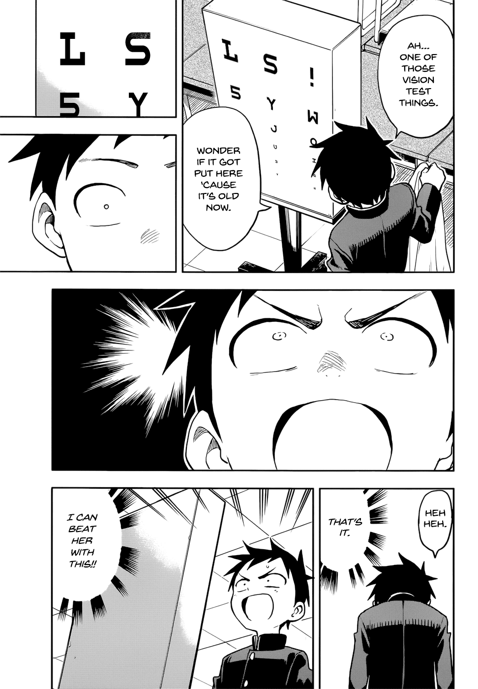 Karakai Jouzu no Takagi-san Chapter 128 page 3 - Chapter 128: Vision Contest