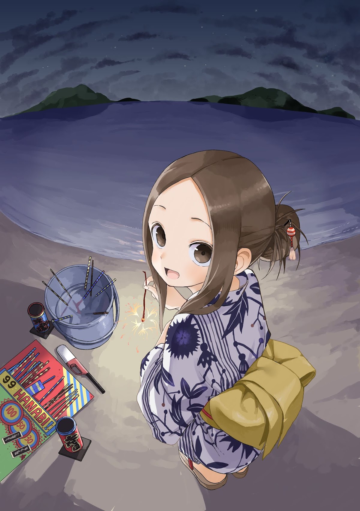 Karakai Jouzu no Takagi-san Chapter 129 page 1 - Chapter 129: Behind the School