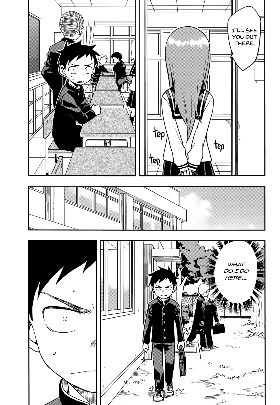 Karakai Jouzu no Takagi-san Chapter 129 page 11 - Chapter 129: Behind the School